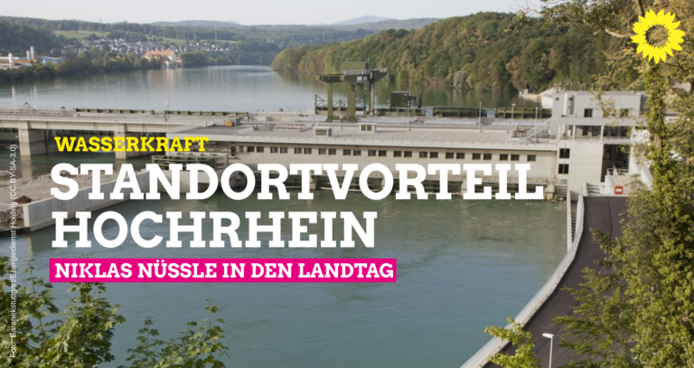 Wasserkraft: Standortvorteil Hochrhein