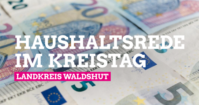 Haushaltsrede im Kreistag