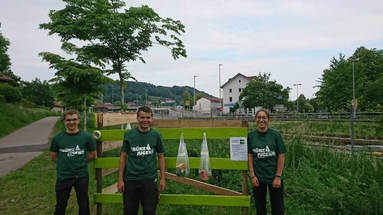 So funktioniert der Gabenzaun der GJ Waldshut am Seltenbachweg