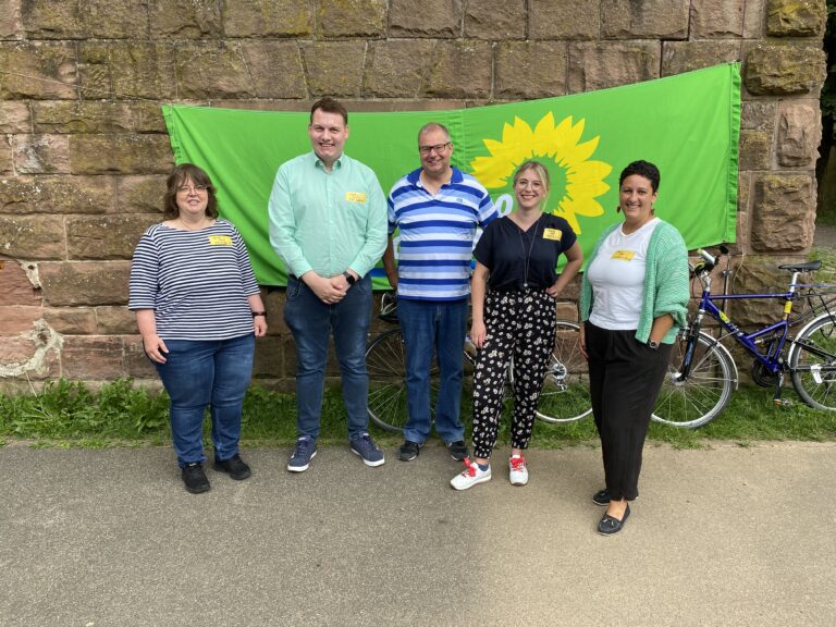 Erfolgreiches Sommerfest der Waldshuter Grünen in Bad Säckingen am 16.07.2023