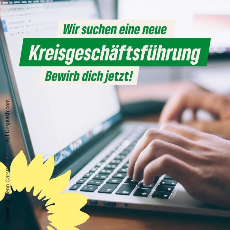 Wir suchen eine Kreisgeschäftsführung