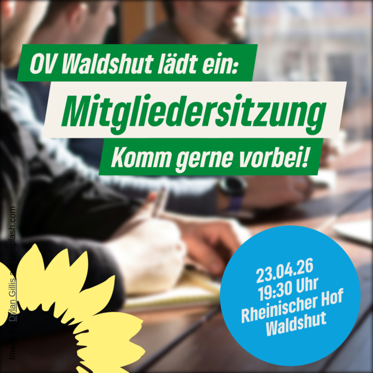 Mitgliedersitzung OV Waldshut