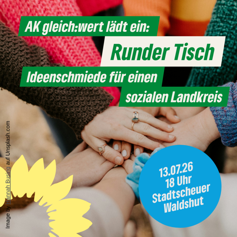 Runder Tisch Ideenschmiede für einen sozialen Landkreis