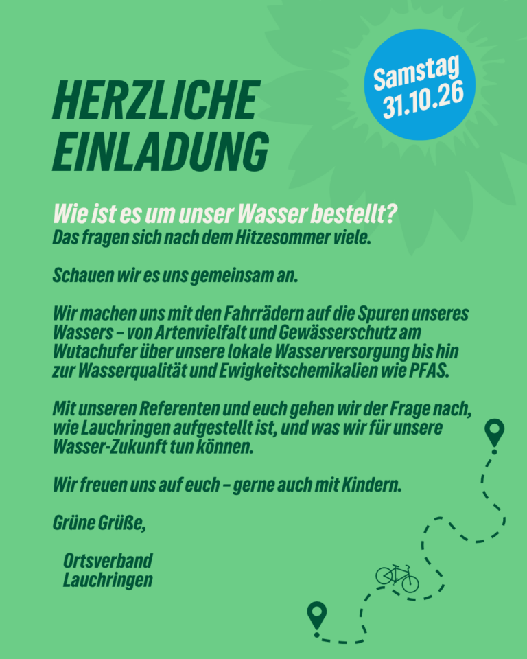 Radtour – Auf den Spuren unseres Wassers