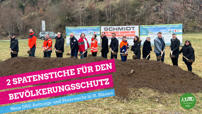 Neue Feuerwehrstation und Rettungswache in St. Blasien