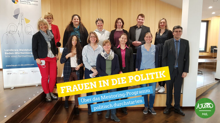 Für Parität in politischen Reihen: Mentoring-Programm des „Aktionsprogramm Kommune – Frauen in die Politik“