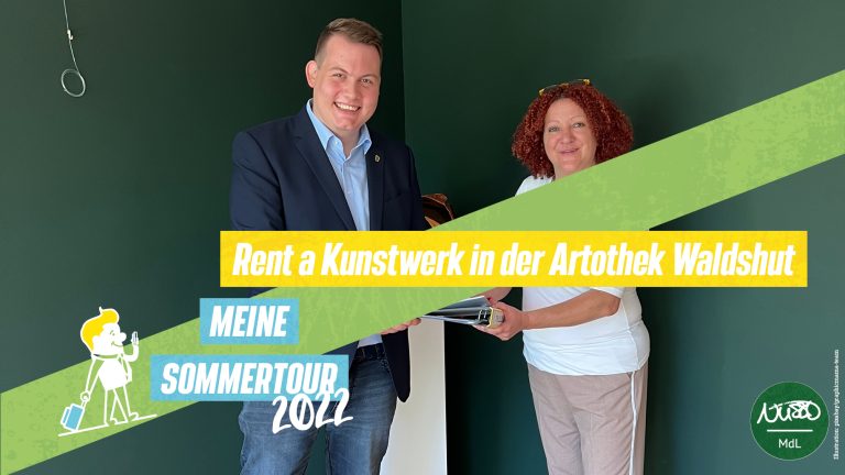 Kunst der Artothek Waldshut für alle zugänglich machen