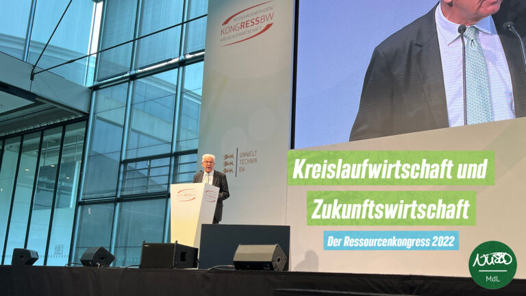 Zu Gast auf dem Ressourcenkongress 2022