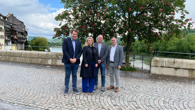 In Laufenburg und Laufenburg – Kommunalpolitischer Brückenschlag mit Swantje Sperling MdL