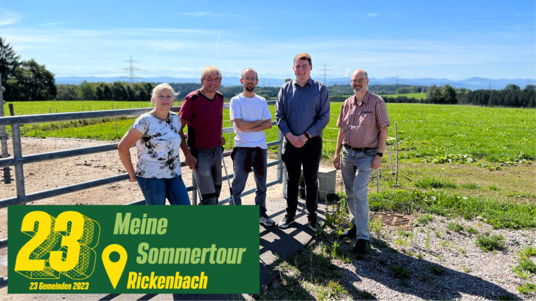 Rickenbach: Mit dem Team auf dem Wiedenbachhof