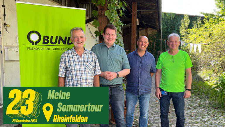 Rheinfelden: Wasserkraftwerk, BUND und die deutsch-französische Freundschaft