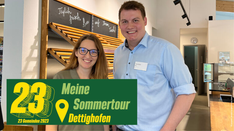 Dettighofen: Zu Gast bei Bürgermeisterin Frei und im Dorfladen „Dä Ladde“