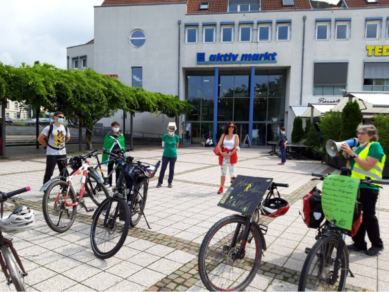 Fahrraddemo am Samstag, 17. Juli 2021 in Waldshut