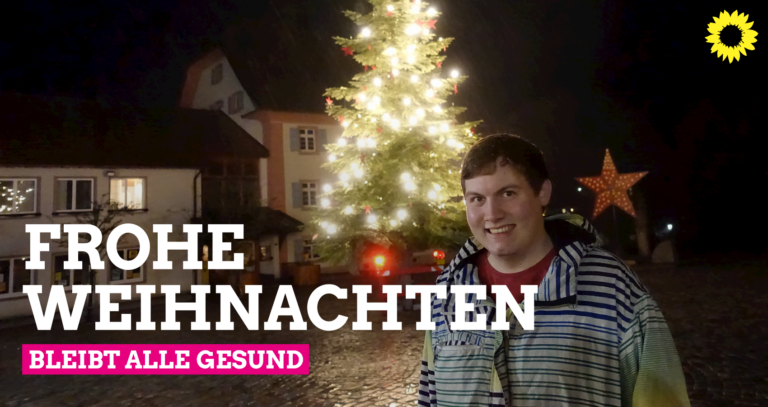 Frohe Weihnachten und erholsame Festtage!